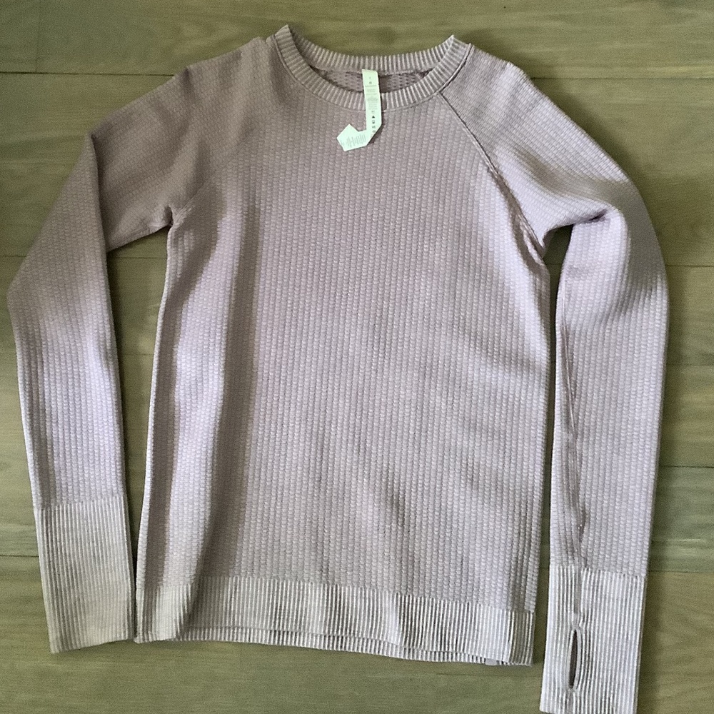 Lululemon size 8 Lilac sweater